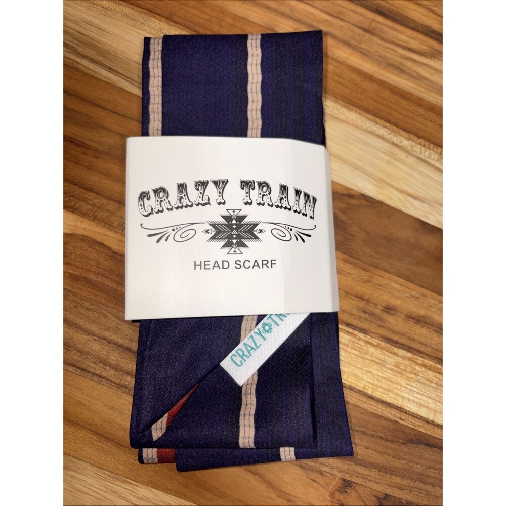 Crazy Train Reversible Head Scarf Length 46